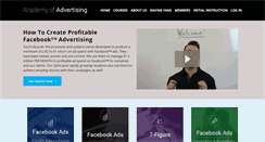 Desktop Screenshot of academyofadvertising.com
